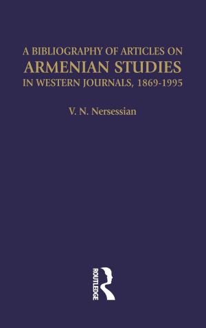 Cover of the book A Bibliography of Articles on Armenian Studies in Western Journals, 1869-1995 by 