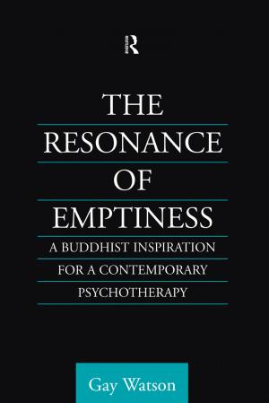 Cover of the book The Resonance of Emptiness by Bruno Ventelou, Gregory P. Nowell