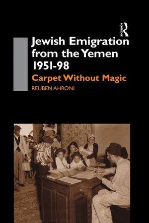 Cover of the book Jewish Emigration from the Yemen 1951-98 by Ruth Dudley Edwards, Bridget Hourican