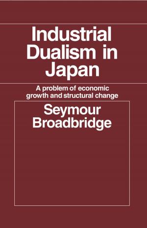 Cover of the book Industrial Dualism in Japan by Hilary Cochrane, Trudi Newton