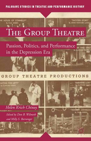 Cover of the book The Group Theatre by Brian Seitz