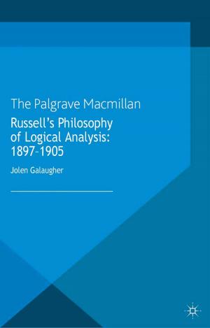 Cover of the book Russell's Philosophy of Logical Analysis, 1897-1905 by M. Halsey, S. Deegan