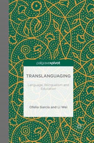 Cover of the book Translanguaging by V. Kostakis, M. Bauwens