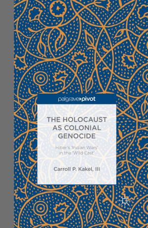 Cover of the book The Holocaust as Colonial Genocide by Chris Brown
