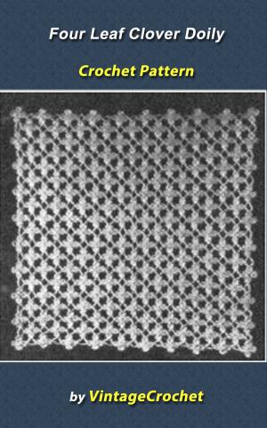 Cover of Four Leaf Clover Doily Vintage Crochet Pattern