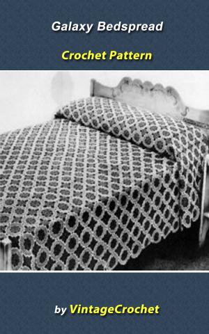 Cover of Galaxy Bedspread Vintage Crochet Pattern