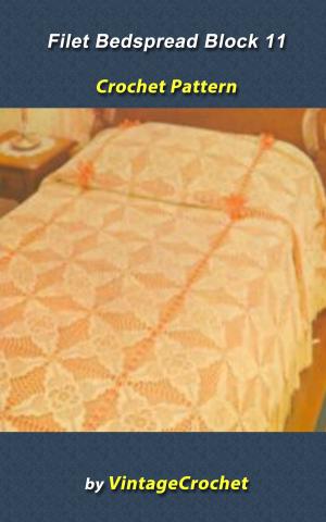 Book cover of Filet Block 11 Bedspread Vintage Crochet Pattern