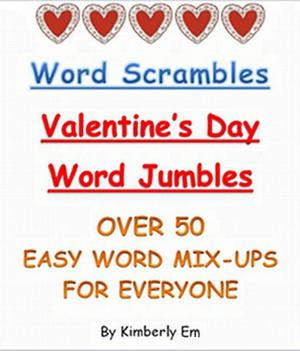 Book cover of Word Scrambles: Over 50 Valentine's Day Word Jumbles