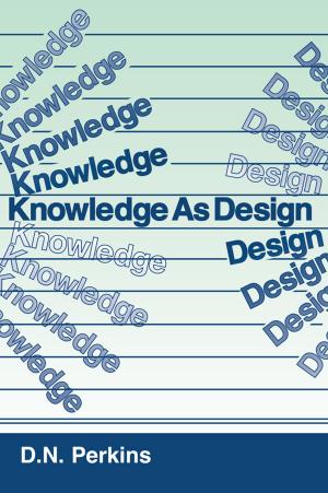 bigCover of the book Knowledge As Design by 