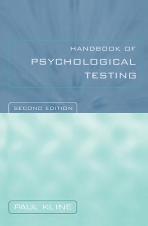 Book cover of Handbook of Psychological Testing