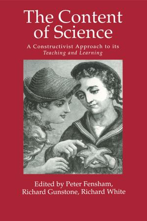 Cover of the book The Content Of Science: A Constructivist Approach To Its Teaching And learning by Donnarae MacCann, Yulisa Amadu Maddy