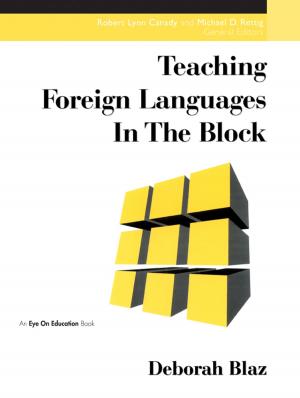 Cover of the book Teaching Foreign Languages in the Block by Jay Perkins