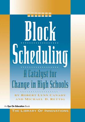 Cover of the book Block Scheduling by Jennifer Marchbank, Gayle Letherby