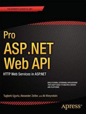 Cover of the book Pro ASP.NET Web API by Jonathan H. Lack
