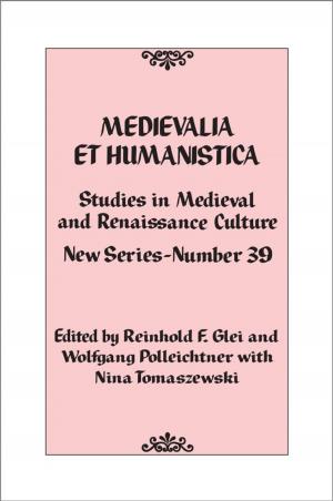 Cover of the book Medievalia et Humanistica, No. 39 by Jing-Bao Nie