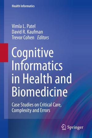 Cover of the book Cognitive Informatics in Health and Biomedicine by David Nordmark
