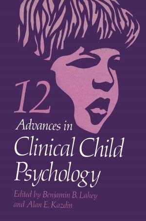 Cover of the book Advances in Clinical Child Psychology by 