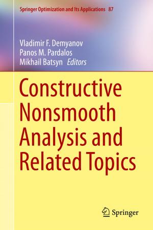 Cover of the book Constructive Nonsmooth Analysis and Related Topics by Bradley J. Harlan, Albert Starr, Fredric M. Harwin