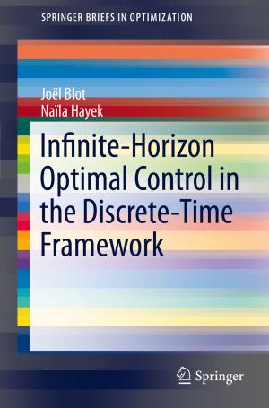 Cover of the book Infinite-Horizon Optimal Control in the Discrete-Time Framework by José Tiberius