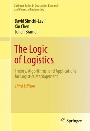 Cover of the book The Logic of Logistics by Lorenza Saitta, Jean-Daniel Zucker