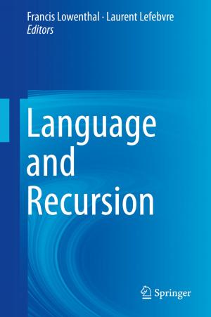 Cover of the book Language and Recursion by 