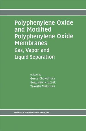 Cover of the book Polyphenylene Oxide and Modified Polyphenylene Oxide Membranes by Laura L. Carstensen