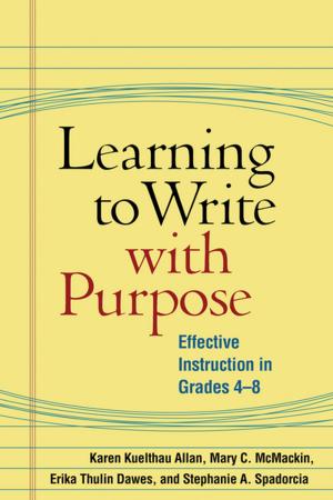 Cover of the book Learning to Write with Purpose by Claudia Zayfert, PhD, Carolyn Black Becker, PhD, ABPP