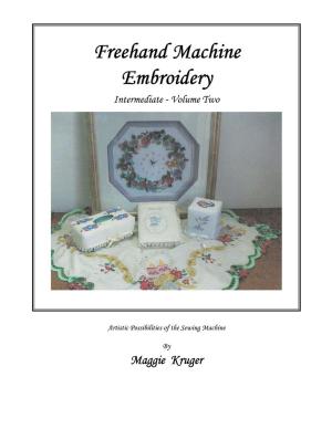 Cover of the book Freehand Machine Embroidery by Veronica H. Ayres