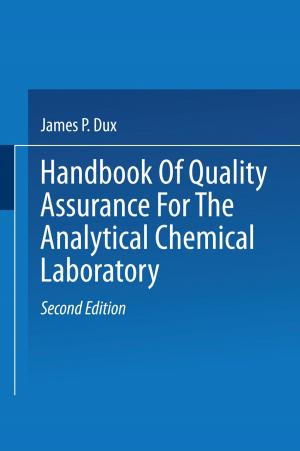 Cover of the book Handbook of Quality Assurance for the Analytical Chemistry Laboratory by Ian Glover
