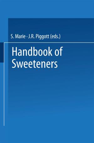 Cover of the book Handbook of Sweeteners by Robert W. Summers, Jeffrey L. Conklin, Frederick C. Johlin, Joseph A. Murray, Konrad S. Schulze