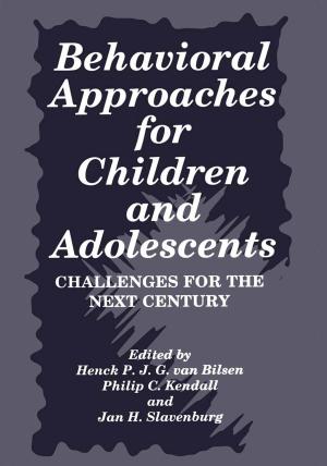 bigCover of the book Behavioral Approaches for Children and Adolescents by 