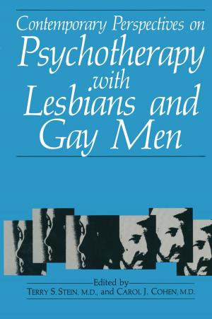 Cover of the book Contemporary Perspectives on Psychotherapy with Lesbians and Gay Men by E.L. Abel