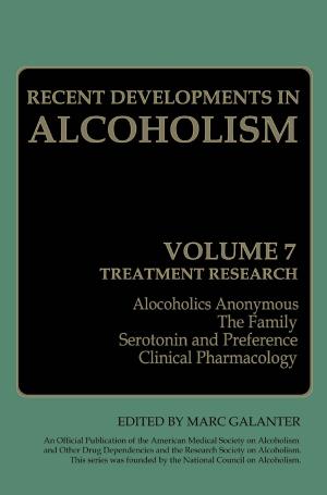 Cover of the book Recent Developments in Alcoholism by M.R. Porter