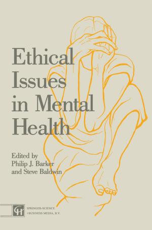 Book cover of Ethical Issues in Mental Health