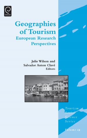 Cover of the book Geographies of Tourism by 