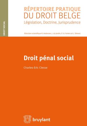 Cover of the book Droit pénal social by Jean-François van Drooghenbroeck