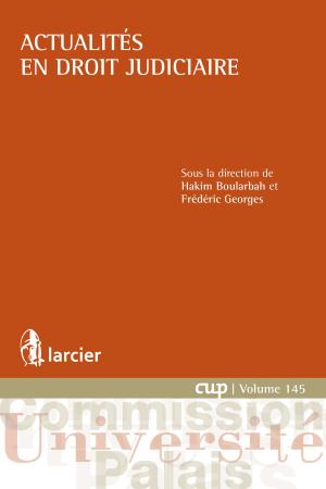 Cover of the book Actualités en droit judiciaire by 