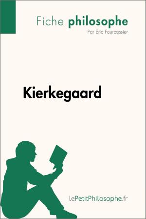 Cover of the book Kierkegaard (Fiche philosophe) by Patrick Olivero, lePetitPhilosophe.fr