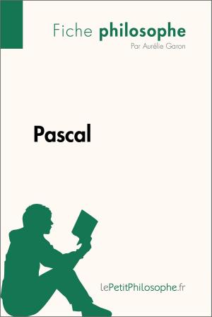 Cover of the book Pascal (Fiche philosophe) by Adèle Dion, lePetitPhilosophe.fr