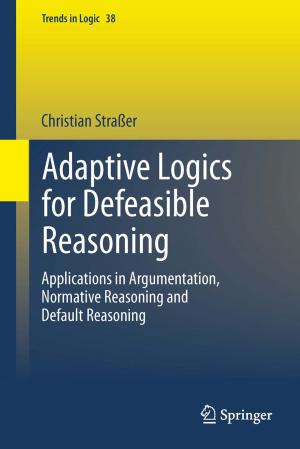 Cover of the book Adaptive Logics for Defeasible Reasoning by Zhengji Zhang