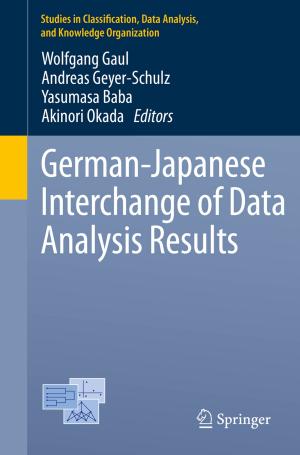 Cover of the book German-Japanese Interchange of Data Analysis Results by Florin Pavel, Viorel Popa, Radu Vacareanu