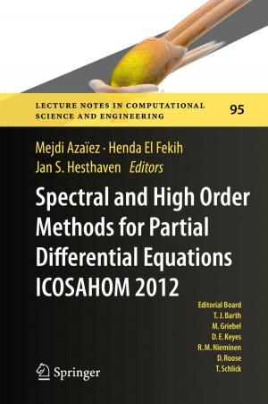 Cover of Spectral and High Order Methods for Partial Differential Equations - ICOSAHOM 2012