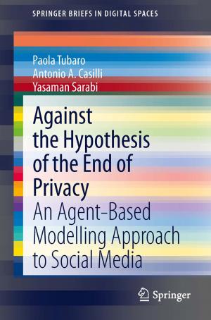 Cover of the book Against the Hypothesis of the End of Privacy by Syed Faraz Hasan, Nazmul Siddique, Shyam Chakraborty
