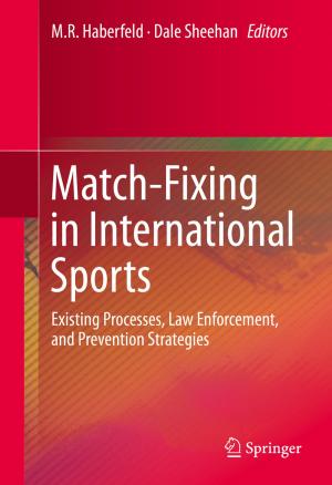Cover of the book Match-Fixing in International Sports by Jiajun Gu, Di Zhang, Yongwen Tan