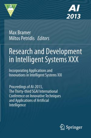 Cover of the book Research and Development in Intelligent Systems XXX by Hanna Kuczyńska