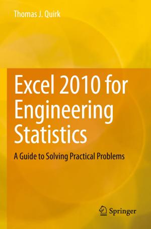 Cover of Excel 2010 for Engineering Statistics