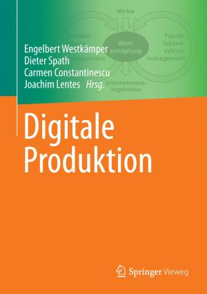 Cover of the book Digitale Produktion by Michael Schawalder, Volker Lenz, Herbert Röllin