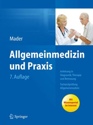 Cover of the book Allgemeinmedizin und Praxis by Bryan Williams, Max J. Coppes, Christine E. Campbell