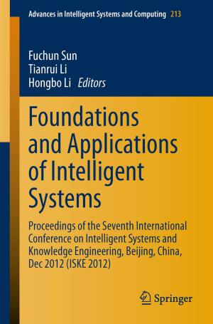Cover of the book Foundations and Applications of Intelligent Systems by David DiSalvo