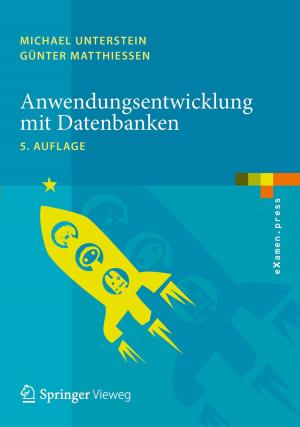 Book cover of Anwendungsentwicklung mit Datenbanken